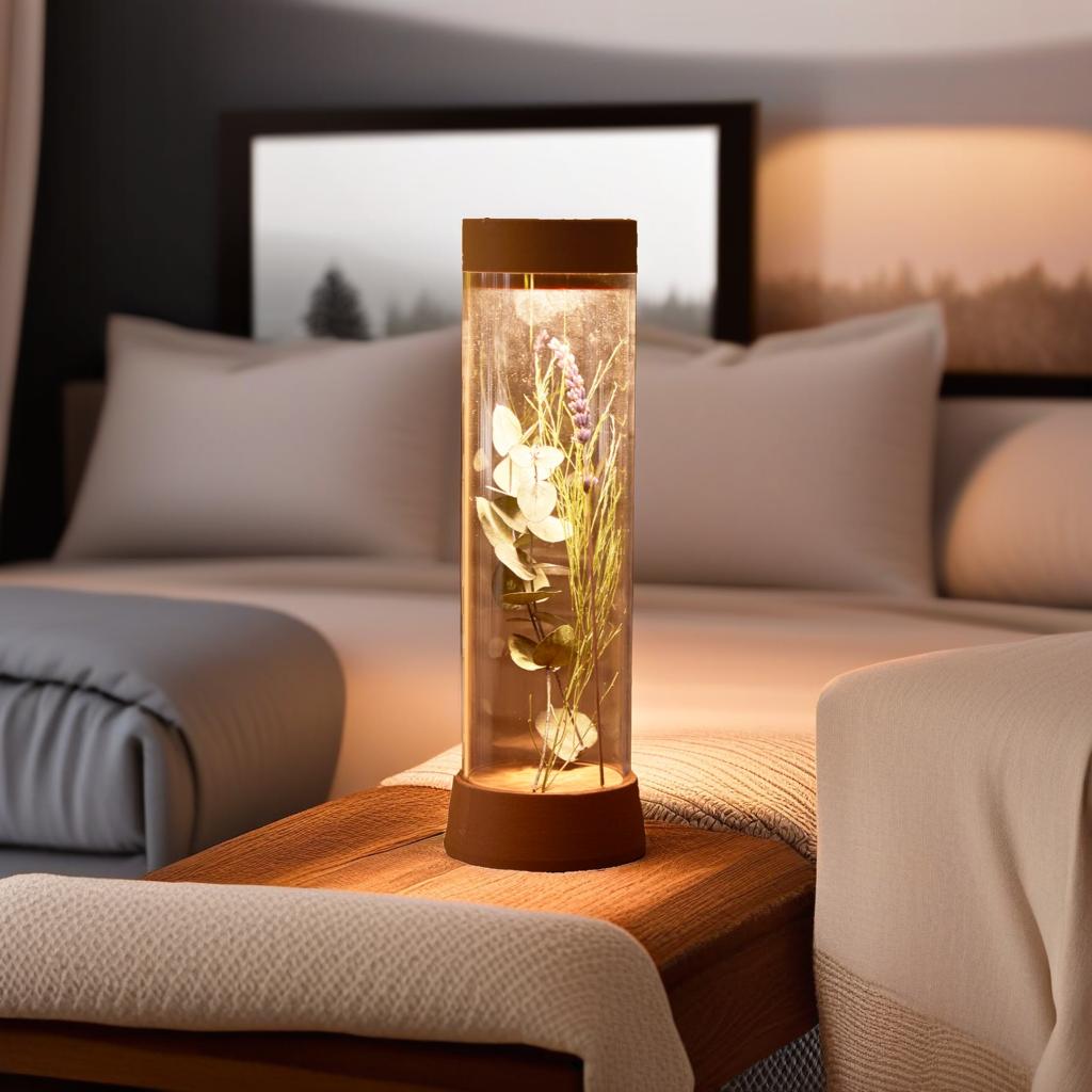 Lámpara de mesa recargable EOS, iluminación LED sostenible