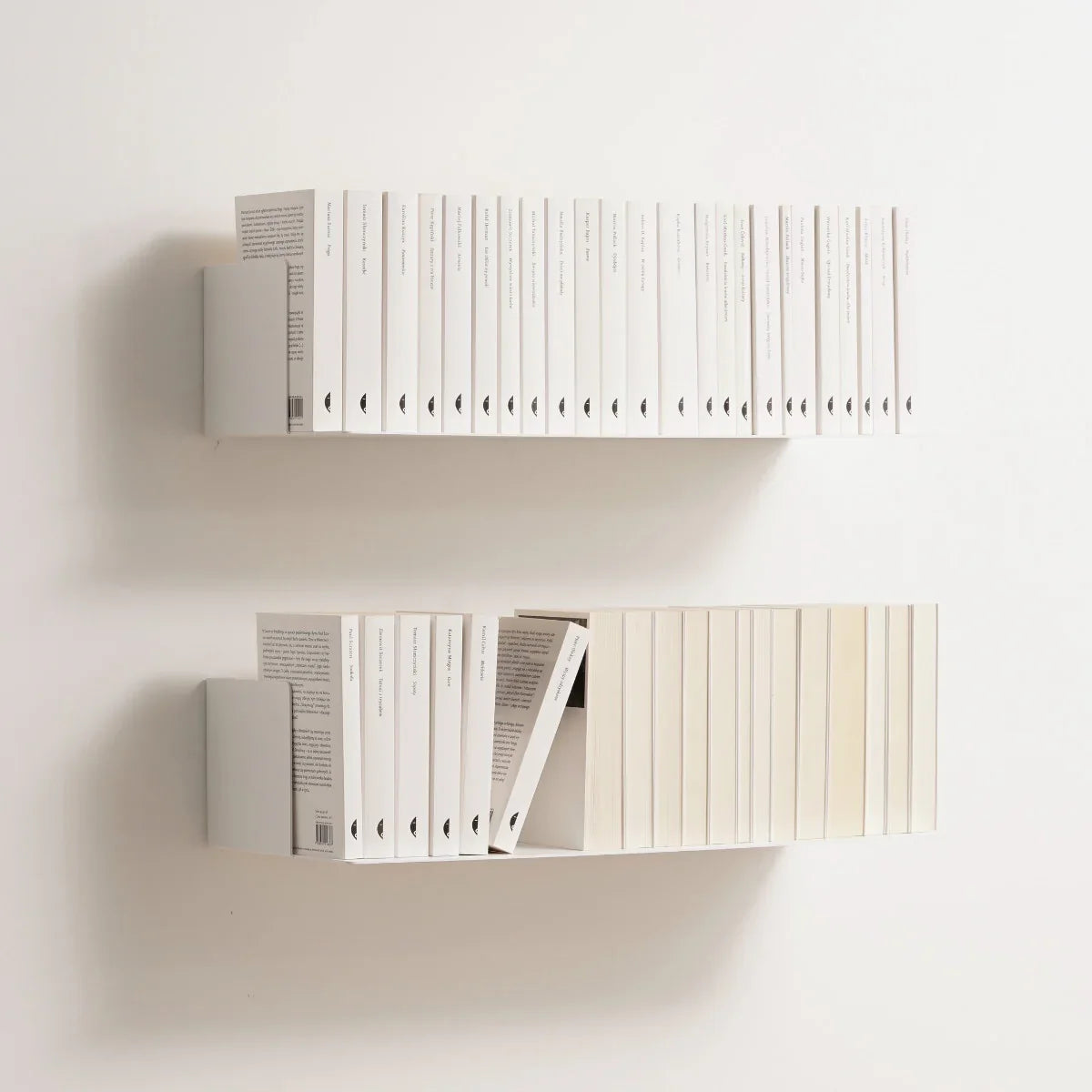 Estantería metálica Firenze – estante flotante para libros