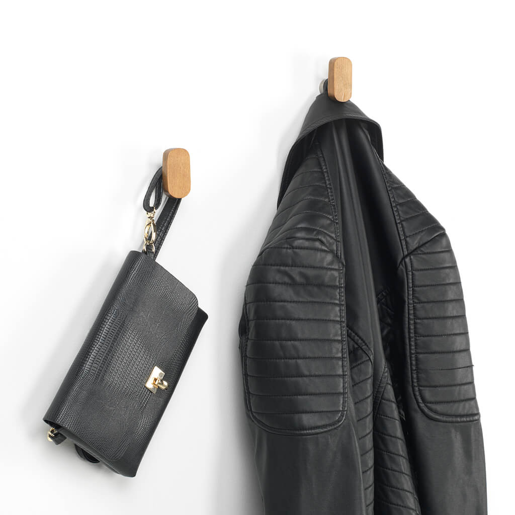 Perchas Verona – colgadores de pared en madera maciza